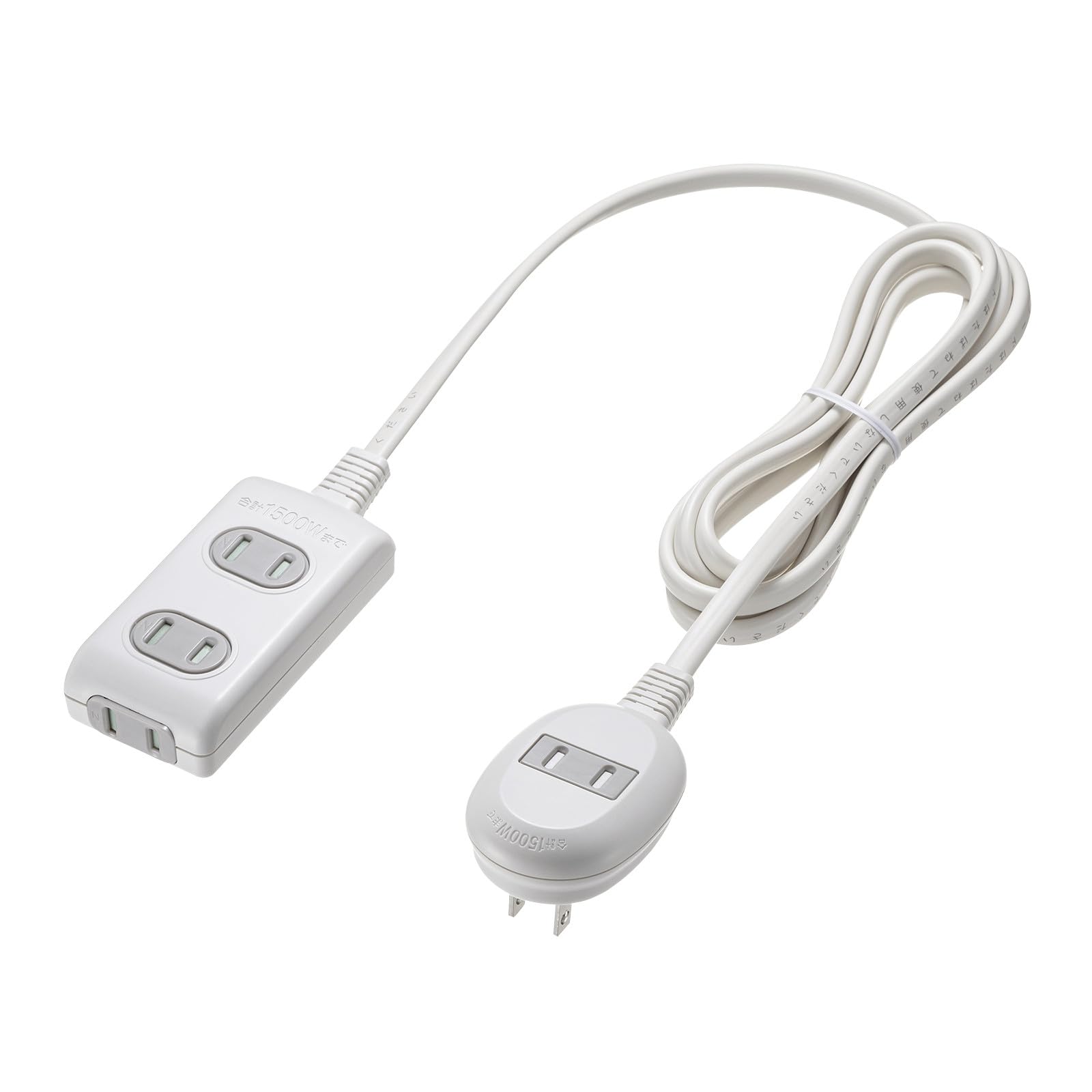 

Sanwa Supply Плюс 1 зрубний розгалужувач 3 порти 1 (2P, + порт, 2м) TAP-B9-2K білий