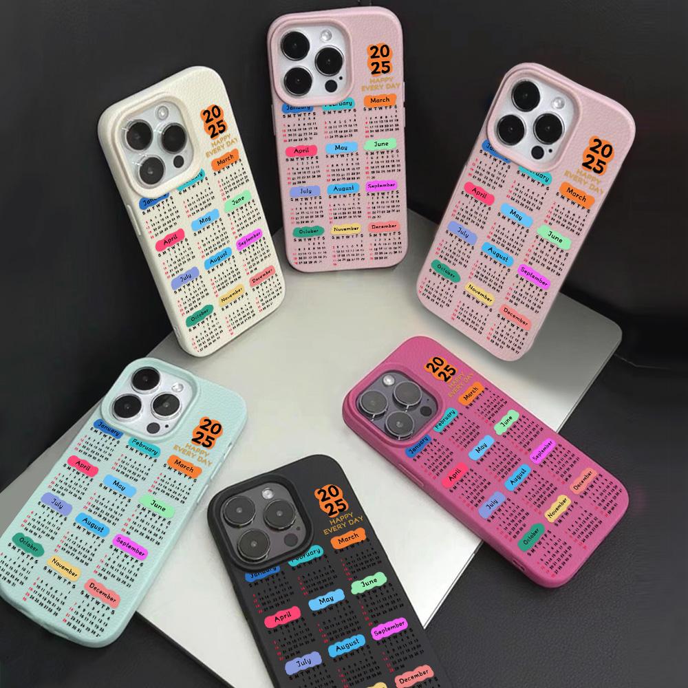 Husă pentru telefon cu senzație de piele pentru iPhone 11 13 16 Pro Max iPhone XR XS Max 14 15 Pro Max 12 13 Pro Max 16 Plus 13 Pro 14 Pro desene animate pictate Macaron Culori