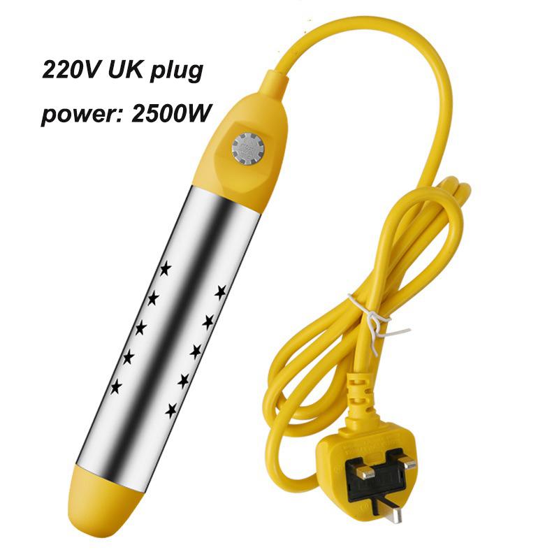 Pool Heater Water Heating Boiler Swimming Solar Bath Tub Immersion Portable Hot Fast Automatic Power Off Intelligent 1500W/2500W