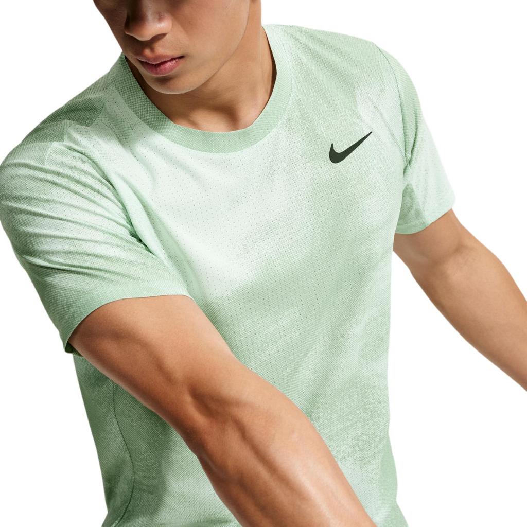 Nike Court Slam Dri-FIT ADV Carlos Alcaraz Gestricktes atmungsaktives schnelltrocknendes Tennishemd Herren Oberteile IB1017-394