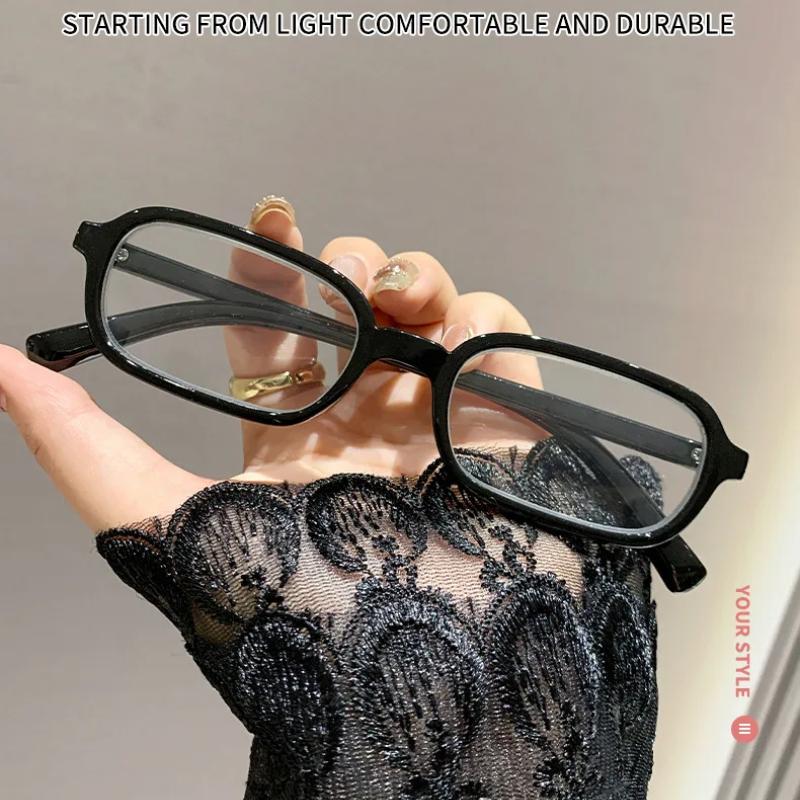 Small Square Frame Reading Glasses for Women Men Ultralight Presbyopia Eyeglasses Vintage Anti-blue Light Hyperopia Eyeglasses