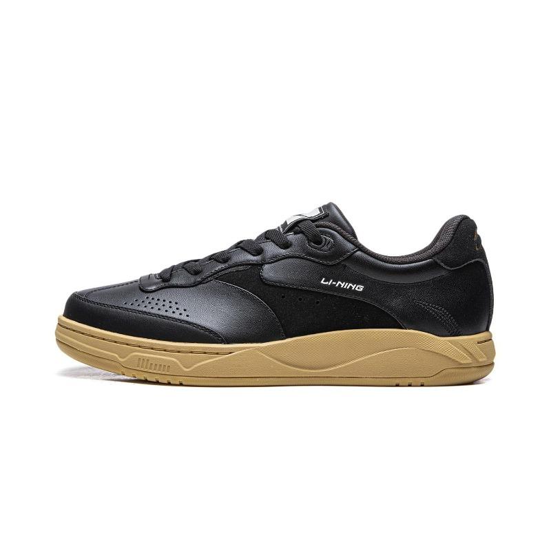 Li-Ning Heguang Unisex Thick Sole Casual Skate Shoes Black AGCV385-30 43