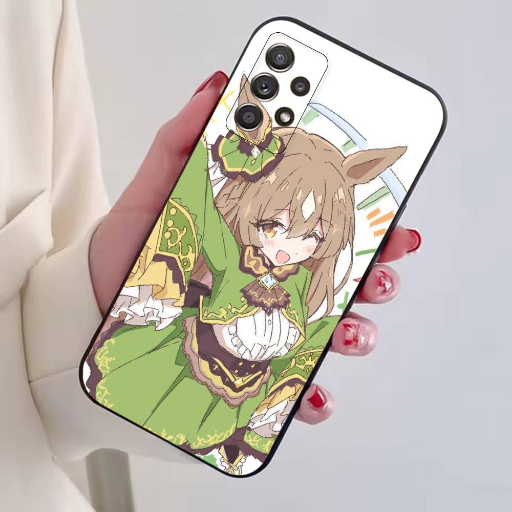 

Umamusume Game Satono Diamond Phone Case For Samsung S25,S24,S21,S22,S23,S30,Ultra,S20,Plus,Fe,Soft Silicone Black Cover Samsung S20plus5G