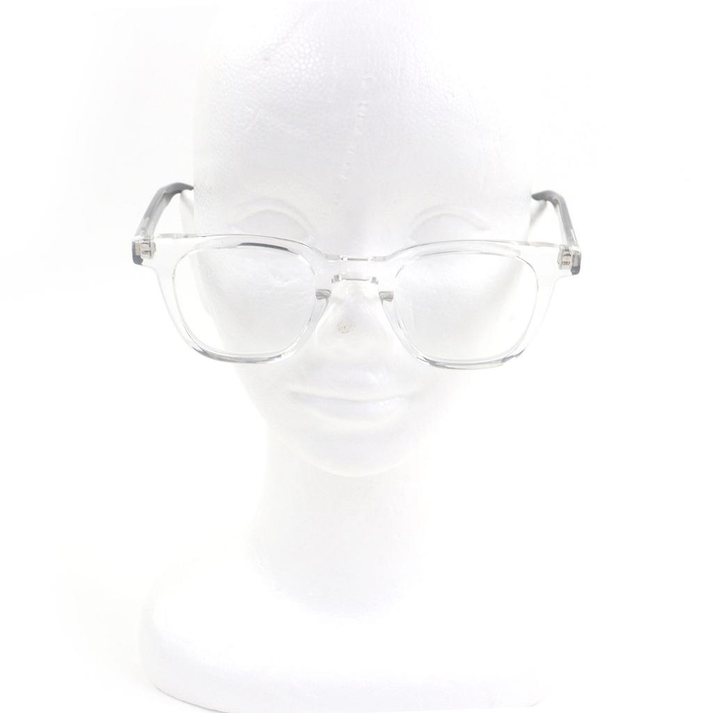 Excellent MAISON MARGIELA 8 Gentle Monster Glasses Clear Clear Gray MM010 Used