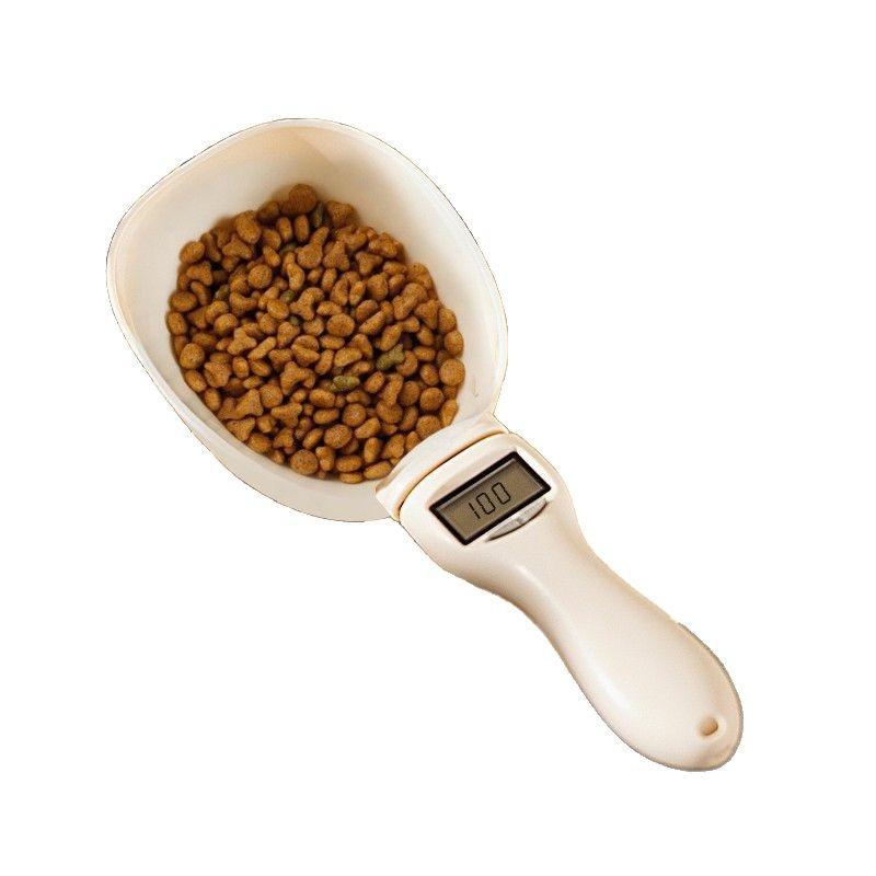 Cat food and dog food spoon electronic scale measuring spoon for cats and dogs with scale feeding spoon pet food spoon supplies