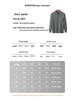 Men's Thick Cotton Long-Sleeve Dad T-Shirt for Spring/Autumn - Loose Fit, Solid Color, Lapel, Real Pocket, Casual Wear for Middle-Aged Men.