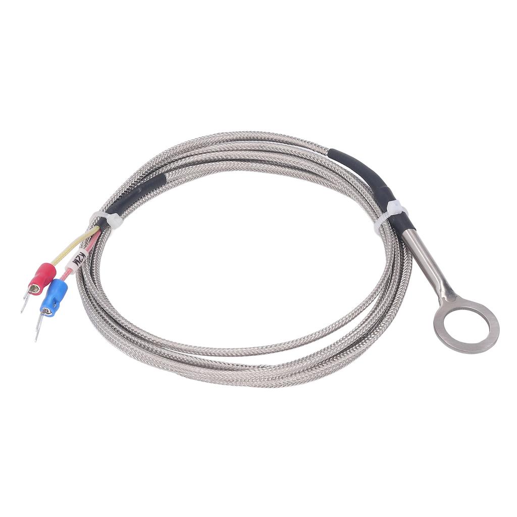 K Type Thermocouple 14 Dia 304 Stainless Steel ?40 to 1000 celsius Probe Type Thermocouple 2m 6.6ft