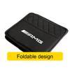 Car Emblem Styling Leather Storage Bag Auto Seat Hanging Organizer Accessories For Mercedes Benz AMG W211 W203 GLC GLA GLK Smart
