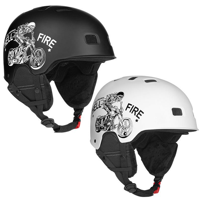 Adjustable Professional Ski & Snowboard Helmet for Men & Women - Warm, Safe, Durable Anti-Collision Equipment