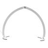 29" Foldable Half-Moon Beauty Lamp for Eyebrow & Eyelash Tattooing, U-Shaped Fill Light for Nail Art