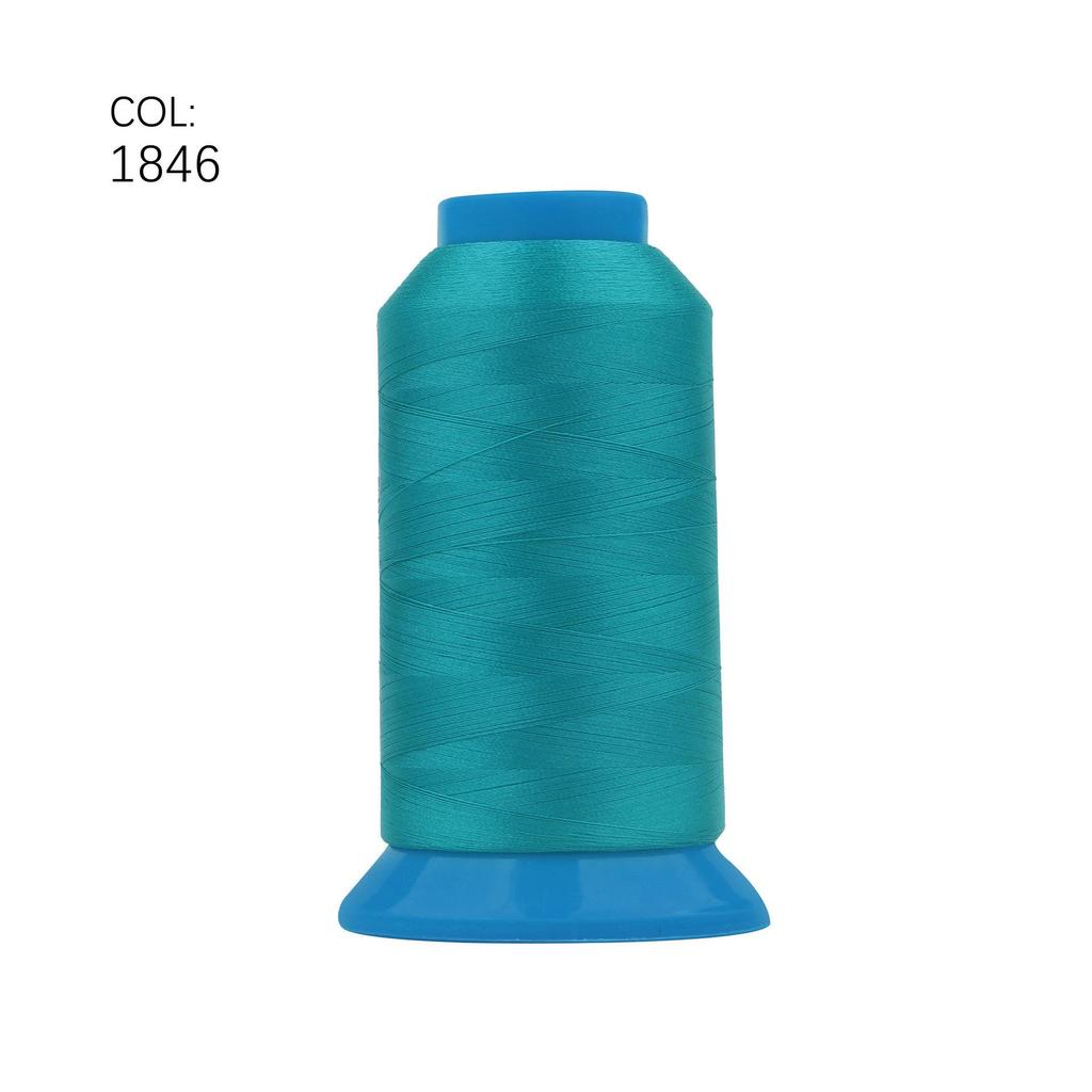 75D/2 High-Strength Ultrafine Polyester Embroidery Thread - 80 Colors, 4000m