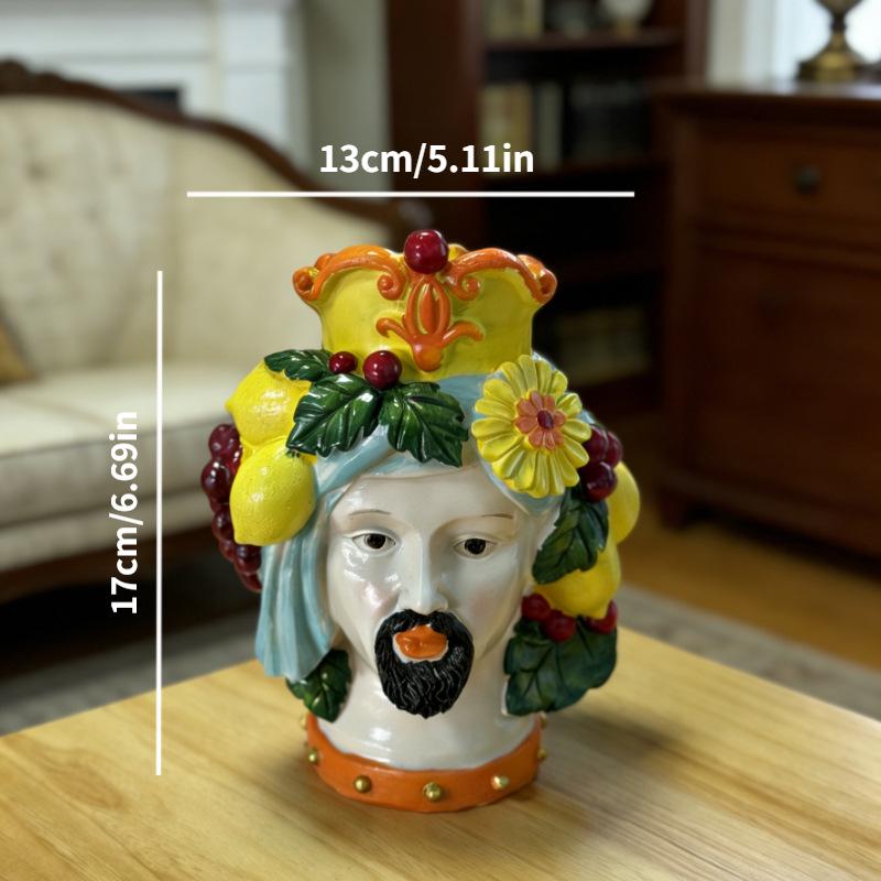 European Style King and Queen Vase Ornament