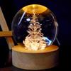 Engraved Crystal Ball Night Light Creative Birthday Gift Valentine's Day for Girls Boys Girlfriends Friends Classmates and Classmates Solar
