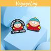 Character Creative Cartoon Metal Badge Fun And Adorable Alloy Brooch Accessory For All