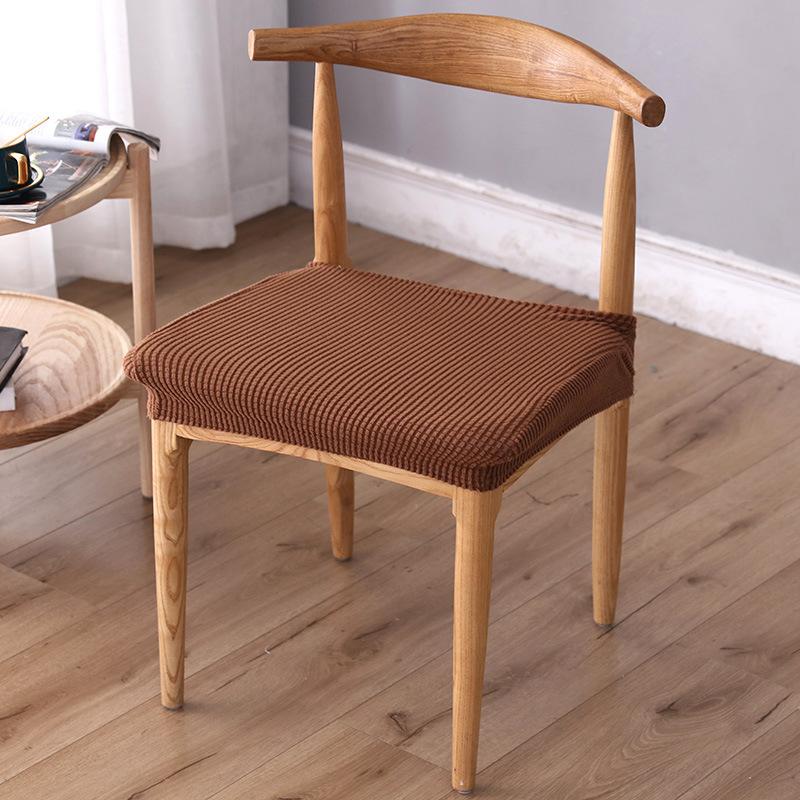 Dining Table and Chair Cover Universal Elastic Modern Simple Household Seat Cover Without Backrest Office Cushion Cover