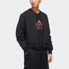 adidas Performance Women's Black Bomber Jacket Style Sports Casual Outerwear FU6230