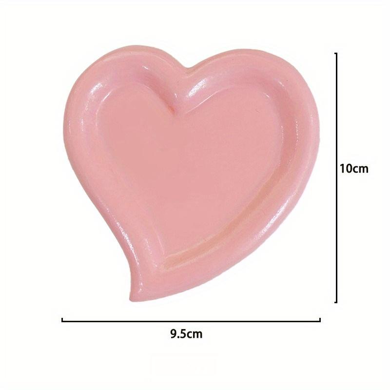 1Pcs Lovely Shaped Jewelry Dish Storage Tray DIY Trinket Plate Irregular Tray Creative Home Resin Decoration Props