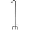 Rust-Proof Outdoor Shepherd Hook: Detachable Iron Craft for Yard and Garden