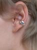 Leeenoir Double Wave Earcuff (2Color)