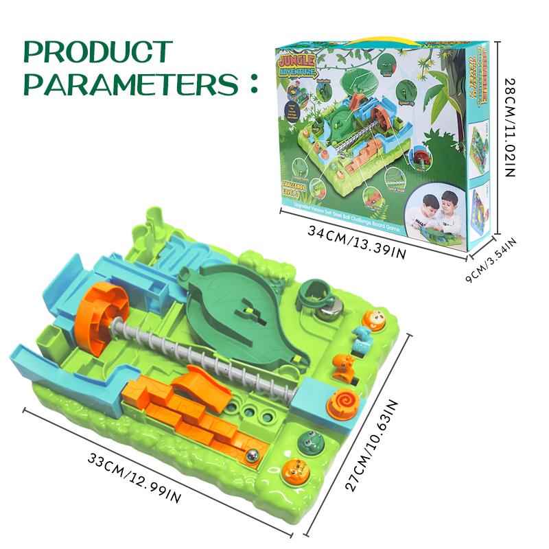 

Интерактивная игра-головоломка с шариком-лабиринтом для малышей – Веселая головоломка с мраморным треком, кнопками с животными и 8 уровнями, Зеленый ПВХ Adve зелёный