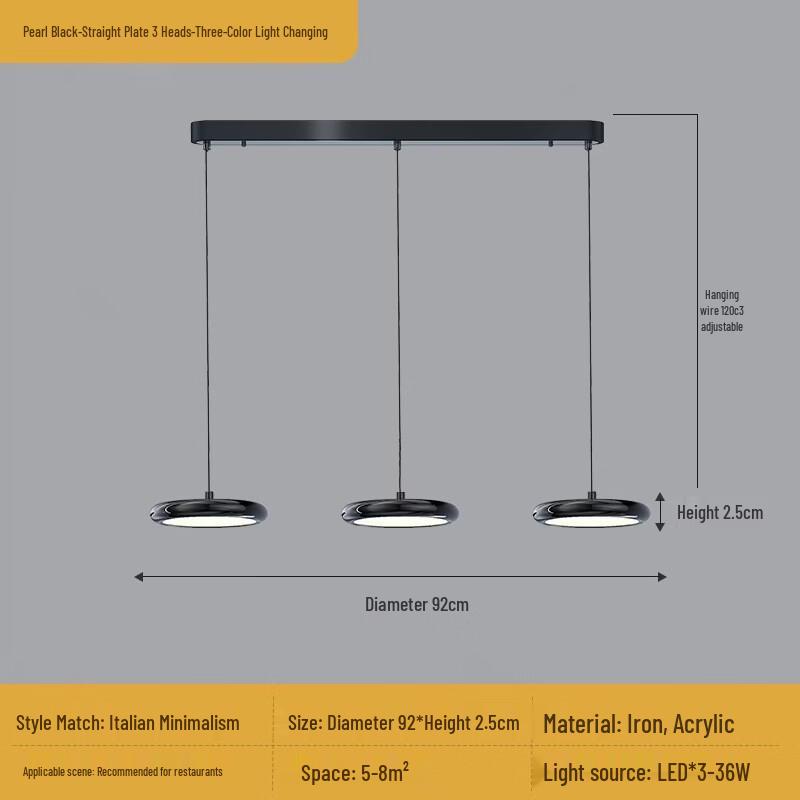 Dream Bubble 3-Light Dining Room Chandelier