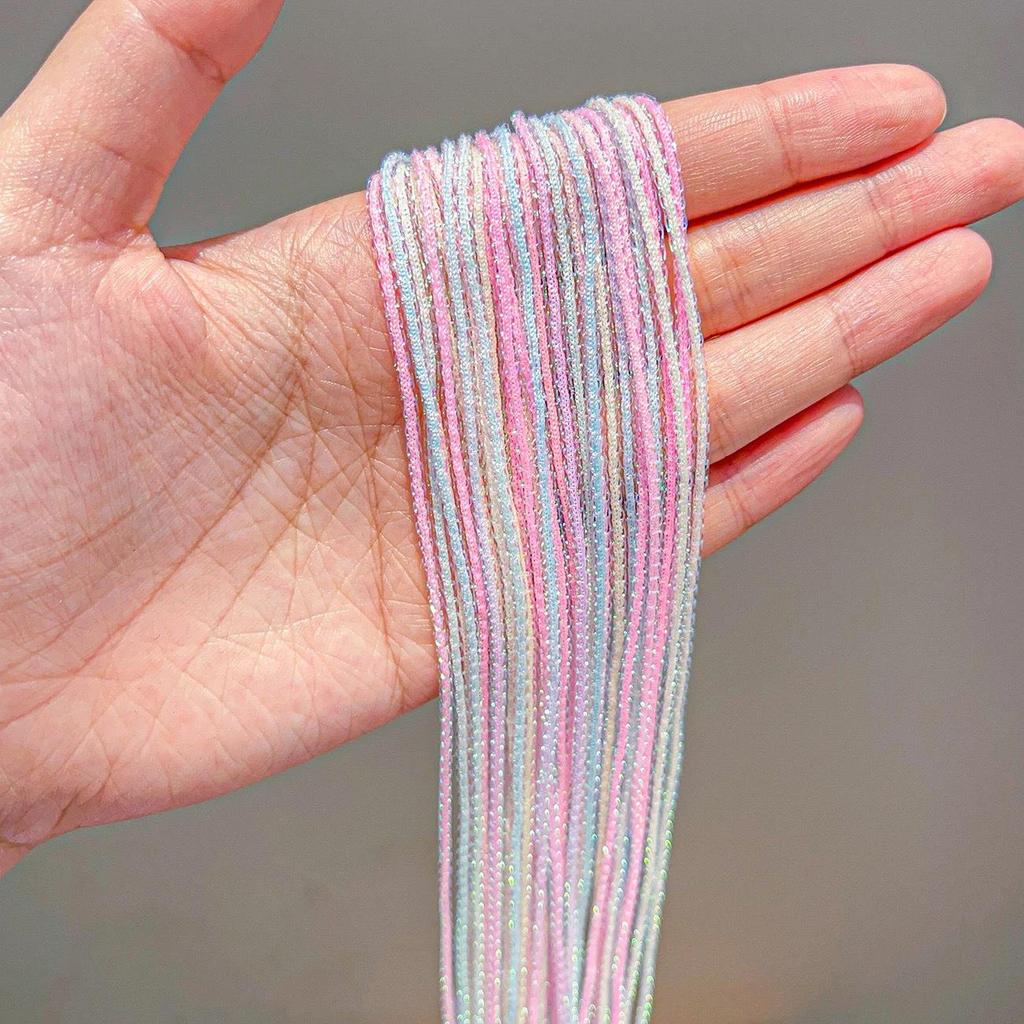 Girls' Jazz Dance Hair Accessories: Children's Braiding Ropes & Silver Street Dance Headwear