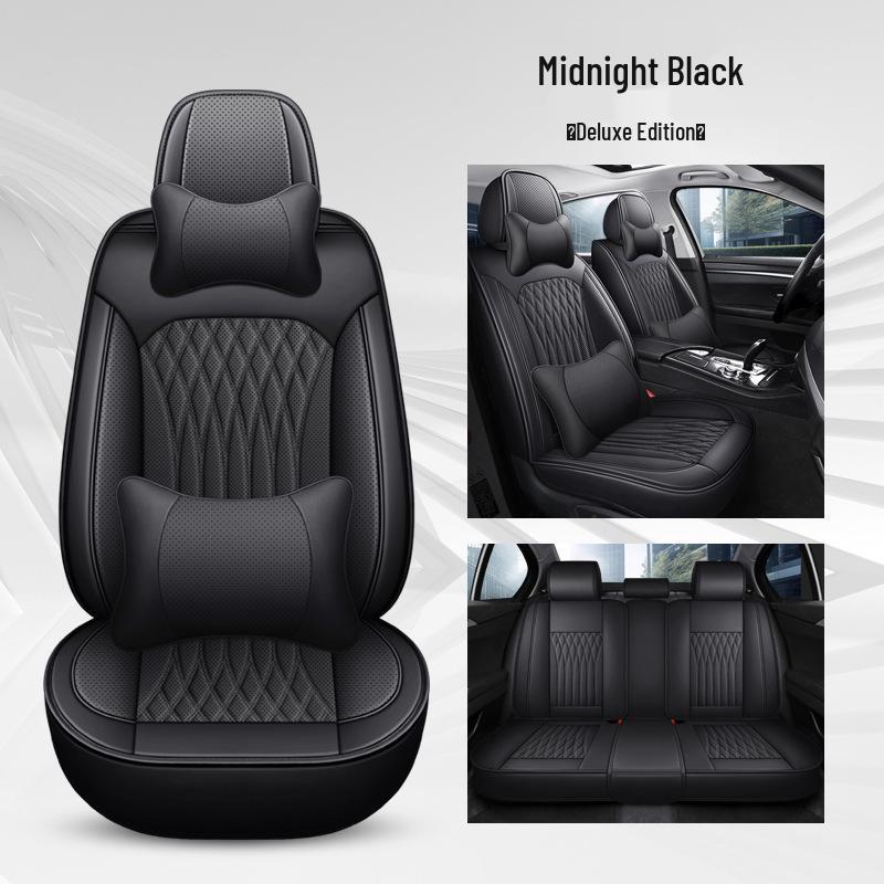 Universal Nappa Leather Car Seat Cushion No. 17 – Full Wrap, Full Leather Sports Seat Cover