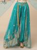 Fashion Huayu Indian Dance Costume: Adult Belly Dance Outfit with Xinjiang Dance Lantern Wide-Leg Pants