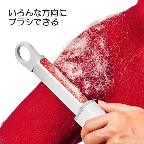 OXO Reusable Compact Roller Cleaner for Easy Garbage Disposal, Lint and Dust Removal, Red, 35mm x 40mm x 175mm