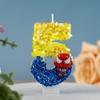 Anime Digital Number Birthday Cake Candles Party Decorations