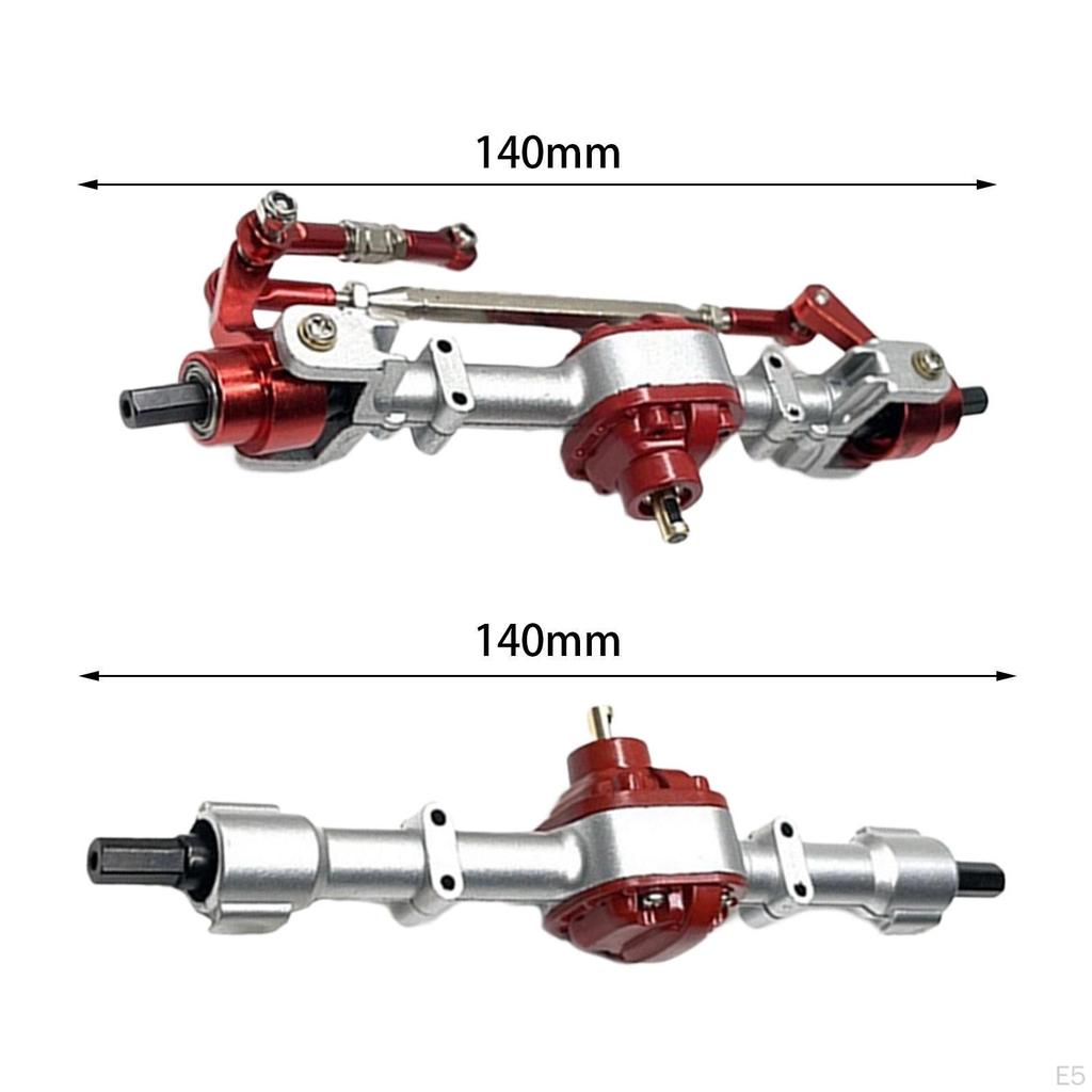 1/12 Front And Rear Axle Set Complete RC Car Accessories for MN78 D90 D91