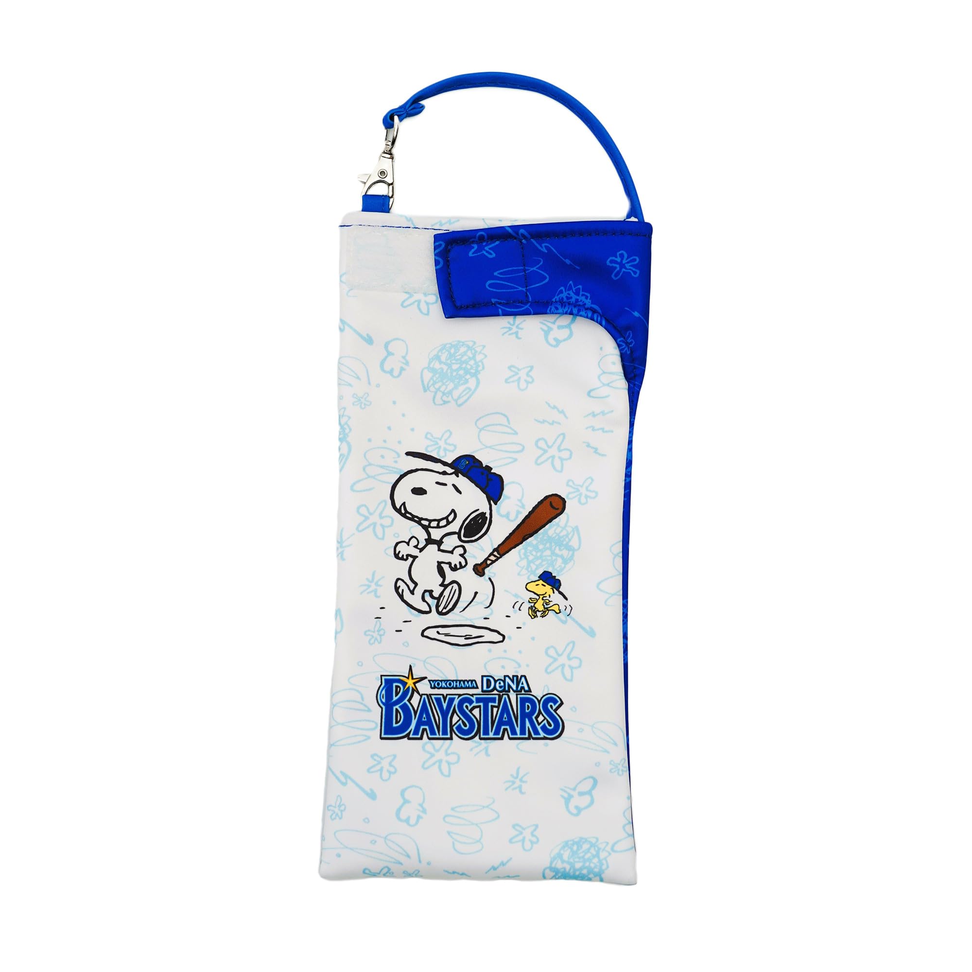 Snoopy Collaboration Super Absorbent Pouch Umbrella Bag Yokohama DeNA BayStars
