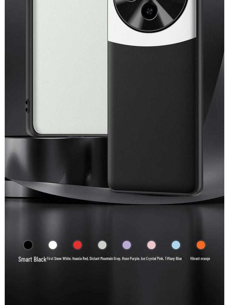 Husă din piele lichidă pentru vivo X100s, husă de protecție anticădere/antivegetă, design dintr-o singură bucată.