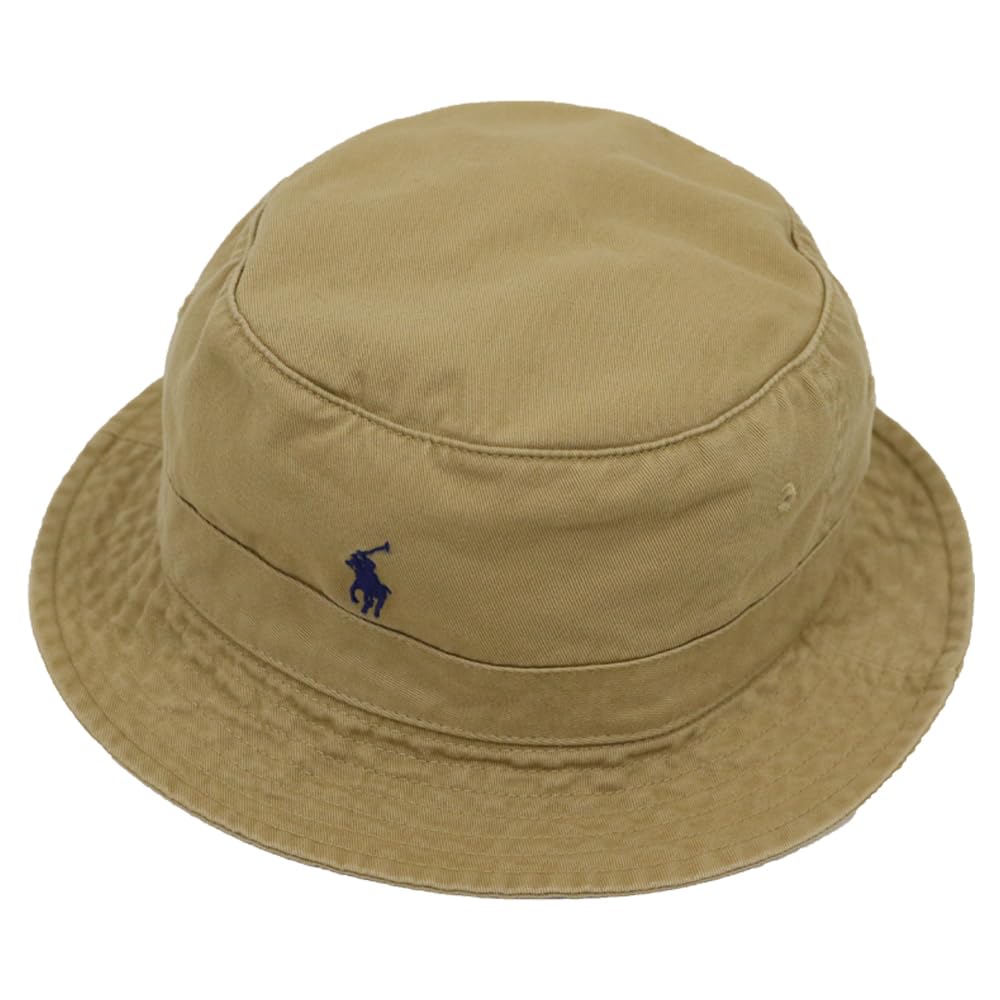 

POLO Ralph Lauren и Однотонная шляпа сафари с размерами 0108691 Мужская Женская Одноточечный акцент, КАФТАН, L/XL, [Б/У]