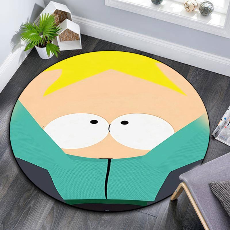 Butters Stotch Pattern Round rug,Carpet Rug for Living Room Bedroom Playroom ,Non-slip Floor Mat,Holiday Gifts and Birthday Gifts.