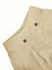 2024 Women's High-Waisted Wide-Leg Cropped Casual Pants