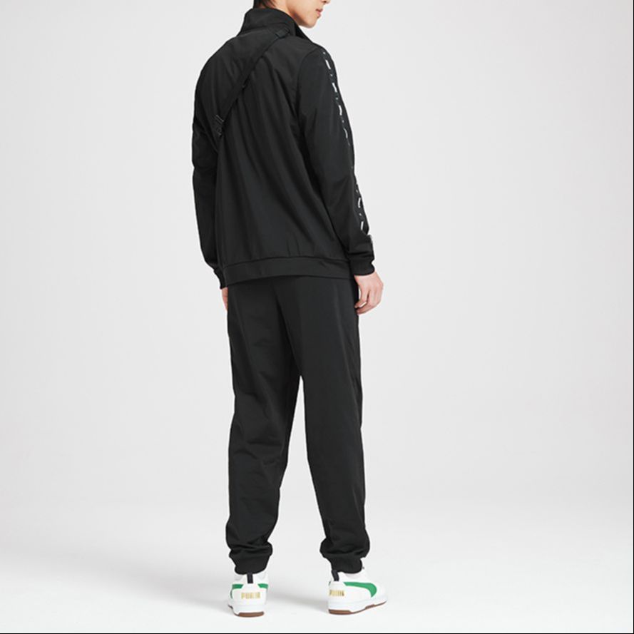 Puma Logo Sports Suit Men Sportswear Black 849543-01