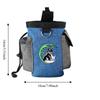 Wasserdichte Hundetraining Leckerchentasche Verschleißfest Fleckenresistent Trainings-Hüfttasche Oxford-Stoff Umweltfreundliche Hundefuttertasche