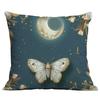 New Imitation 3d Butterfly Printed Pillowcase Retro Home Sofa Cushion Pillowcase Decoration