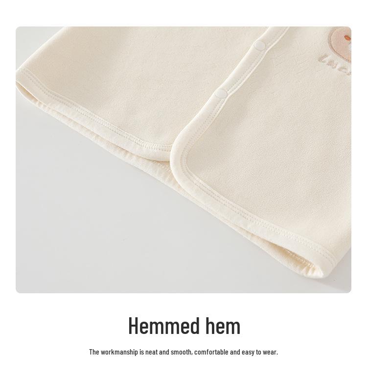 Verdickte Baby-Fleece-Strickjacke für Kleinkinder - Warmes Korallfarbenes Fleece-Oberteil für Jungen und Mädchen