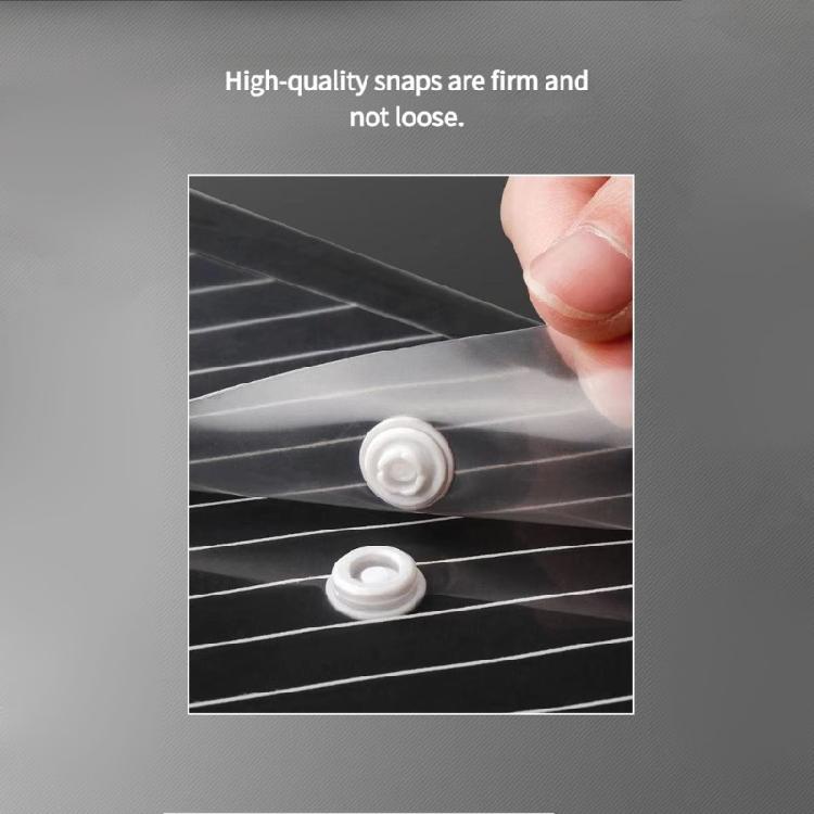 10 Pcs A4 File Bag Clear Document Bag File Folders Document Holders Easy to Use Document Folders School Office Supplies