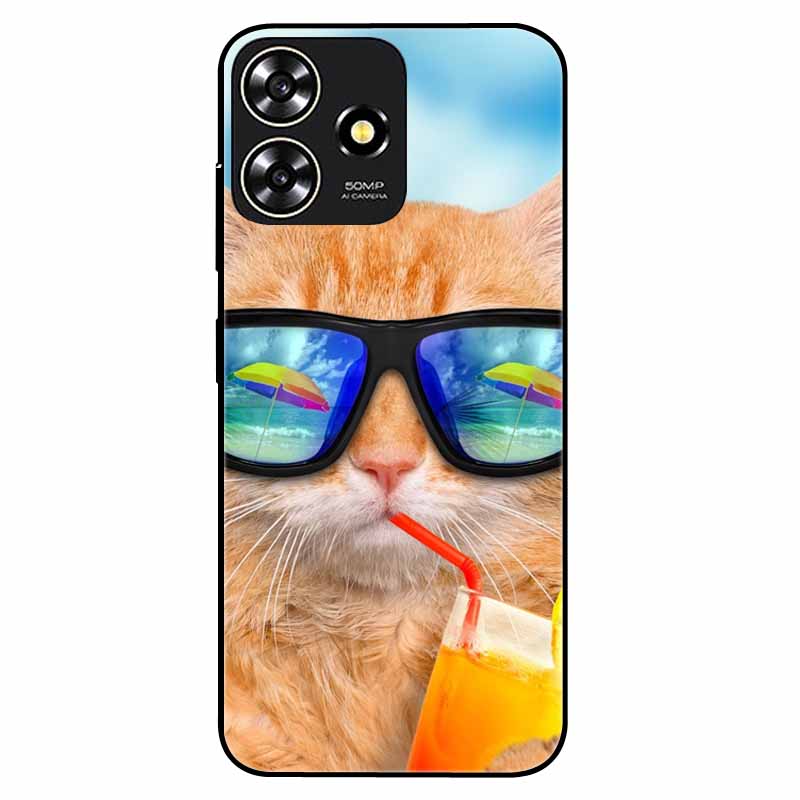 For ZTE Blade V50 Smart Case Phone Cover Shockproof TPU Soft Silicone Fundas for ZTE Axon 50 Lite 8050 V50Smart Luxury Coque