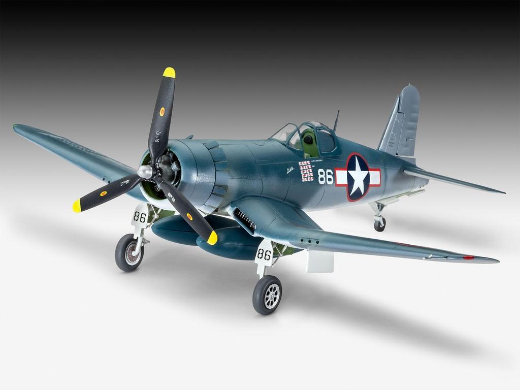 German Revell Corsair Plastic Model 1/72 F4U-1D