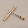 Portable Titanium Alloy Toothpick Reusable Food Grade Metal Toothpick Multi-functional Travel Detachable Pocket Tooth Pick Keychain Pendant