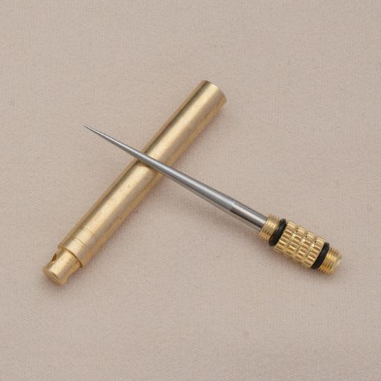Portable Titanium Alloy Toothpick Reusable Food Grade Metal Toothpick Multi-functional Travel Detachable Pocket Tooth Pick Keychain Pendant