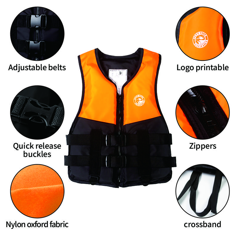 Life Jacket for Adults Kids, Life Vests with Legs Straps Surf Lifeguard Water Sports Kayaking Swimming Safety Life Jacket