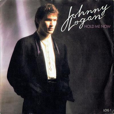 7inch Record JOHNNY LOGAN - Hold Me Now LOG1 Epic 1987 UK Pop Used