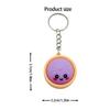 Playful Dim Sum Themed Key Accessory Collection Of 5 Amusing Expression Faces Sturdy Scratch Resistant Material