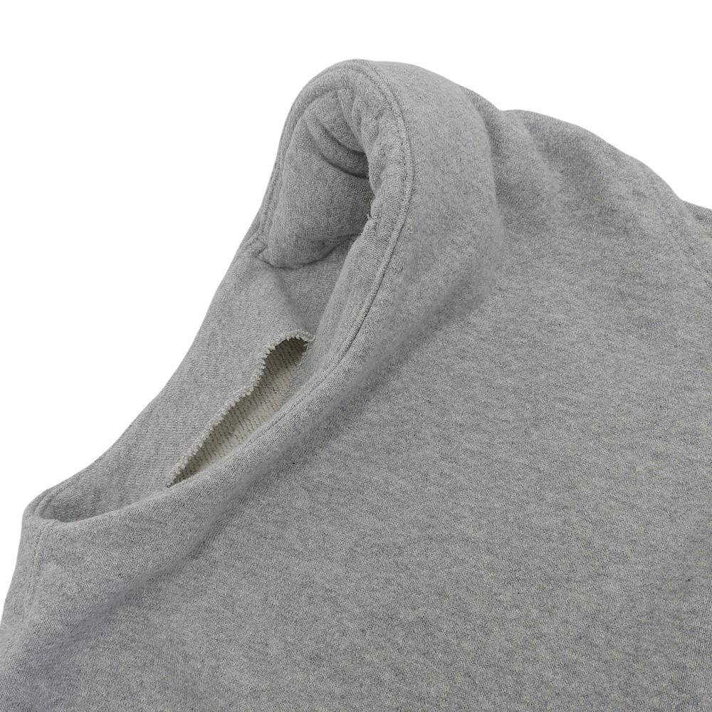 LUDLOW Stare excelentă bumbac și banană maiou fără mâneci pulover top pentru femei, gri, mărimea 24-LD24S-TP009 topuri ― griFolosit