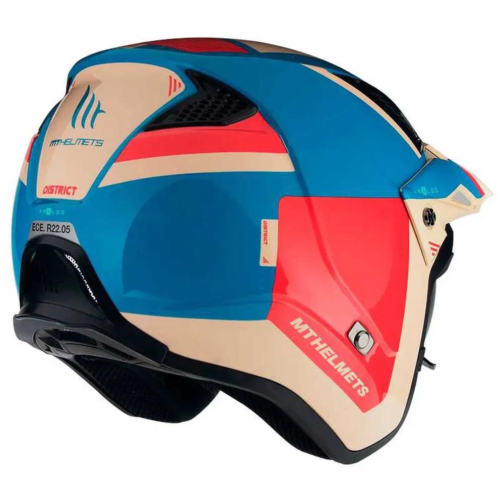 MT Helmets Open Face Helmet District SV S Analog
